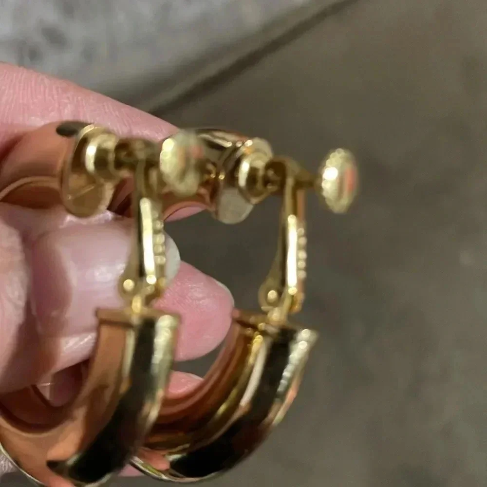Vintage Napier bubble hoops